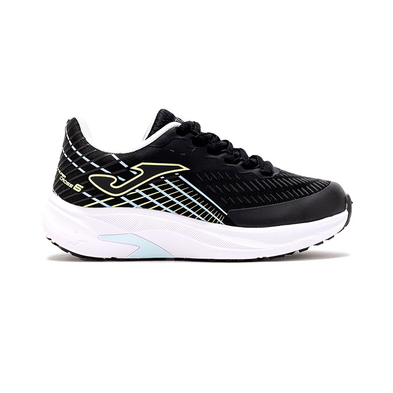 Кроссовки подростковые Joma SUPER CROSS JR 2541 черный/бирюза