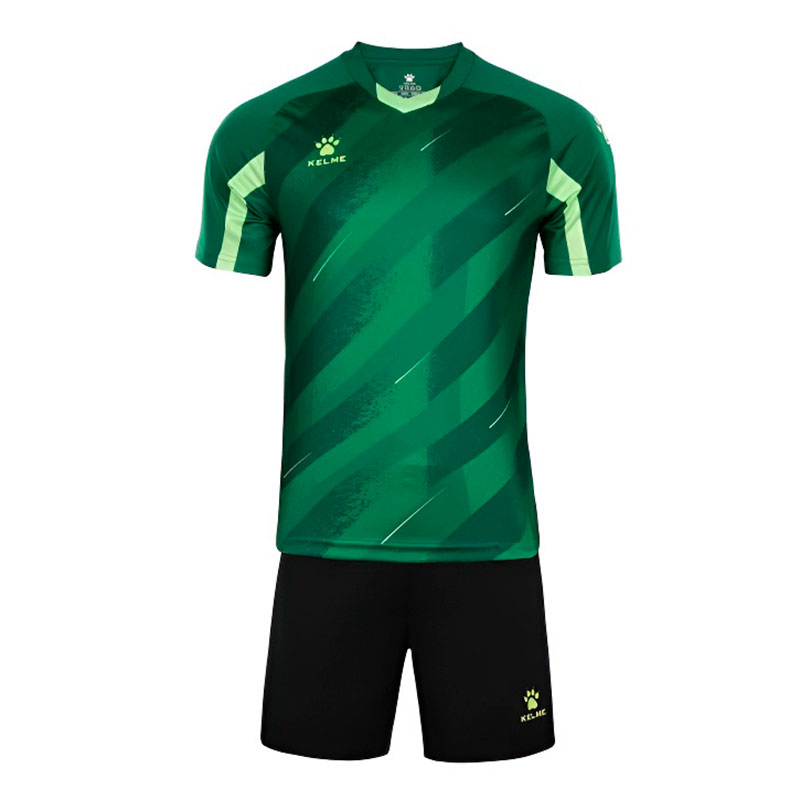 Футбольная форма KELME ESTEPONA зелёный/чёрный