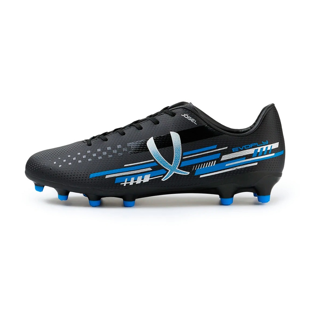 Бутсы подростковые футбольные JOGEL Evofly FG Talant Black Blue