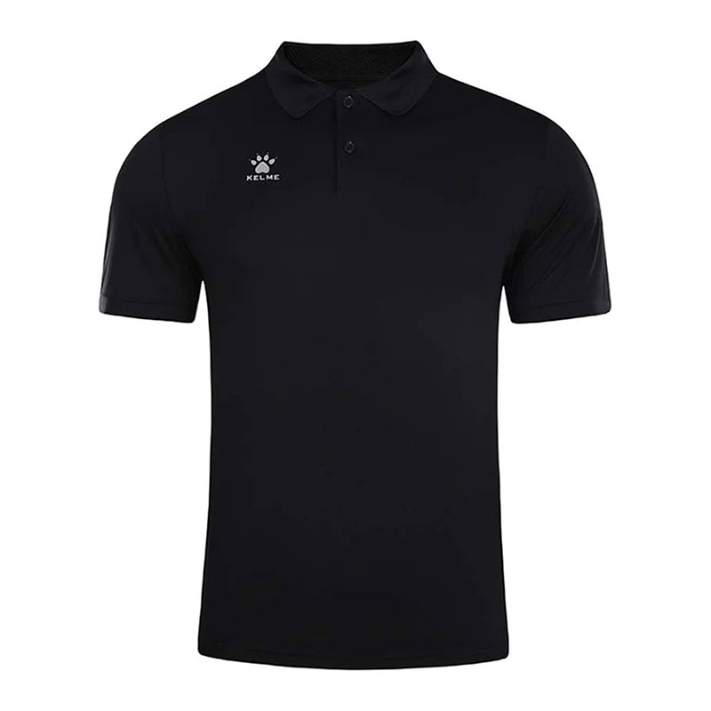 Поло KELME BASIC чёрное