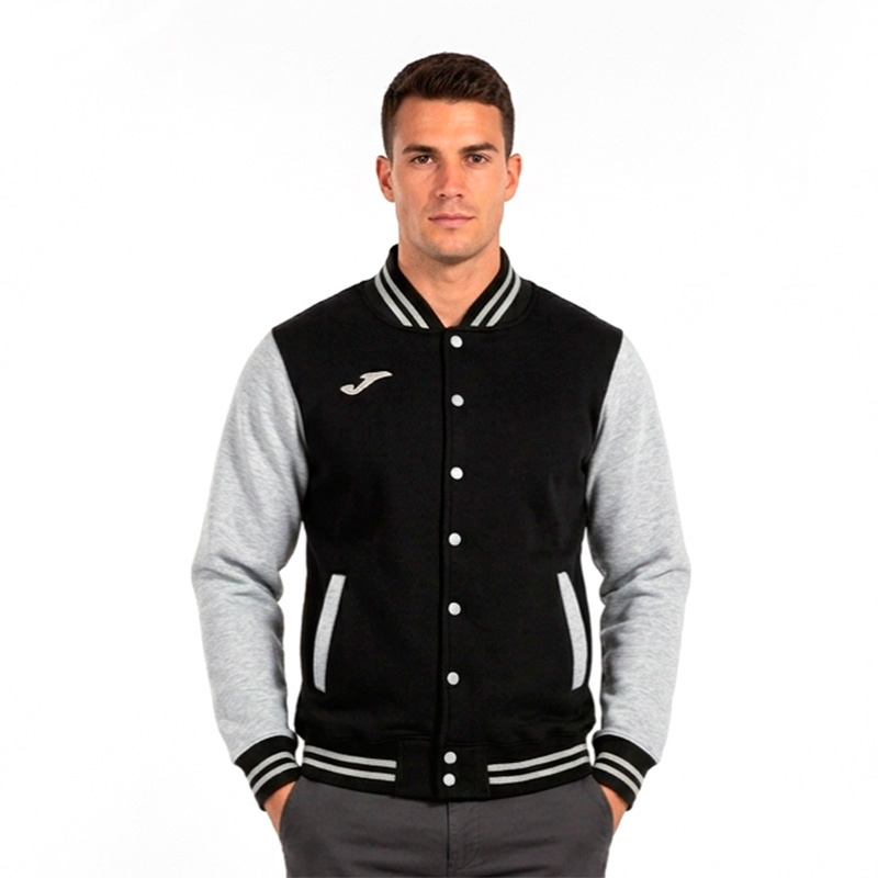 Куртка бомбер Joma COMBI черный/серый