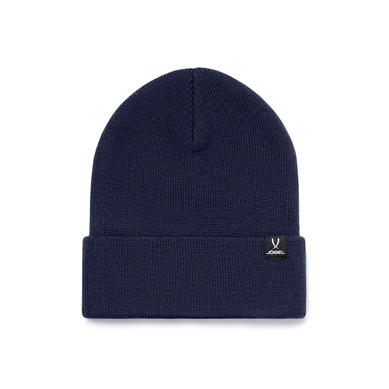 Шапка JOGEL ESSENTIAL High Beanie темно-синяя