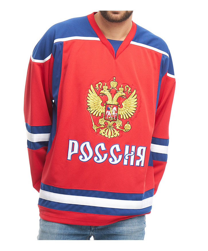Свитер хоккейный Россия