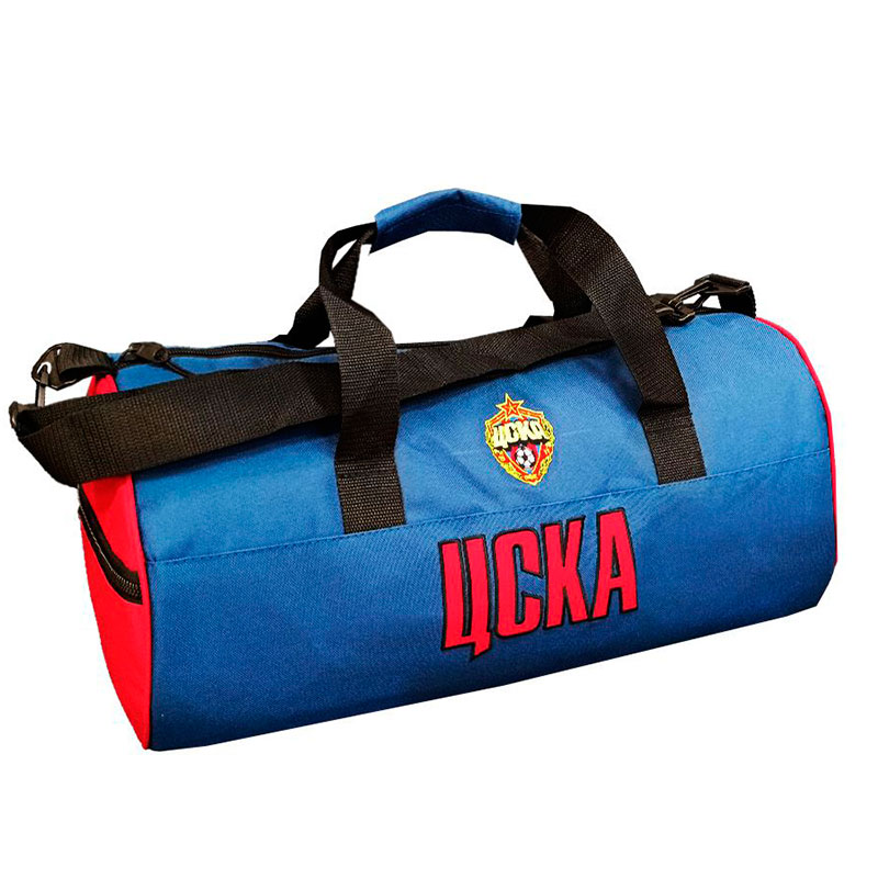 Сумка-бочка ЦСКА красный/синий