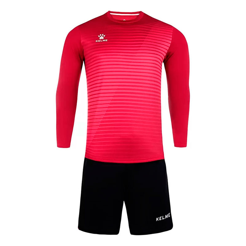 Футбольная форма KELME VALIENTE бордовый/черный