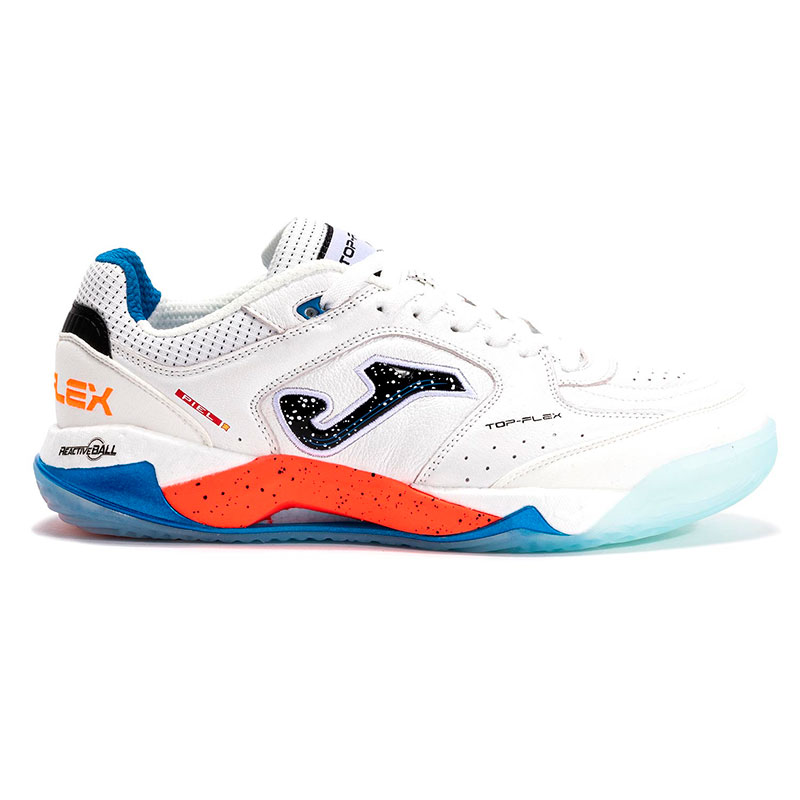 Футзалки Joma TOP FLEX PLUS 2502 белые
