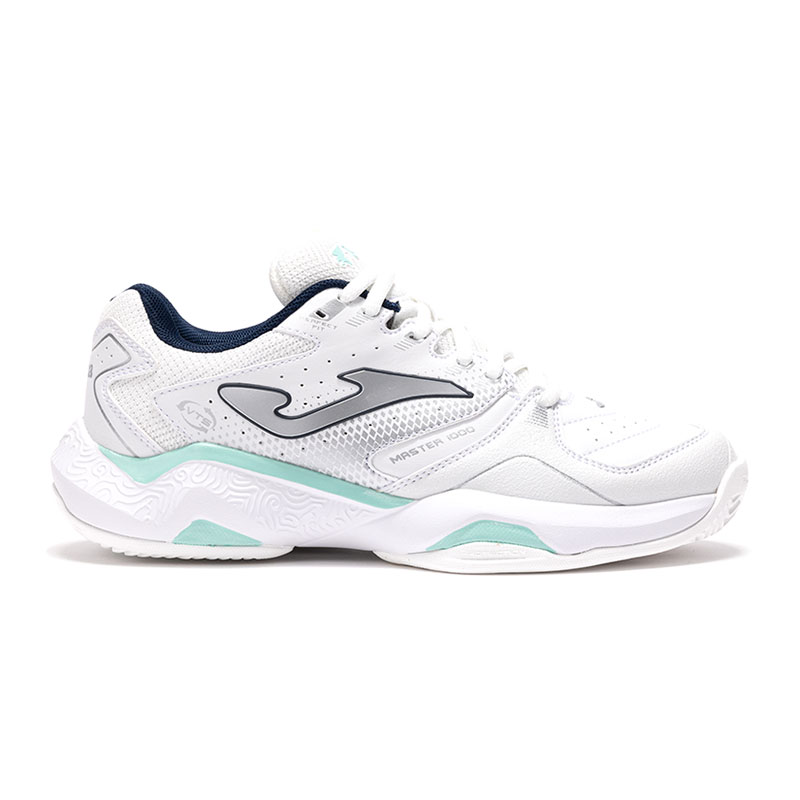 Кроссовки женские Joma MASTER 1000 LADY Clay белый/бирюзовый