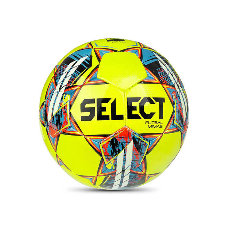 Мяч SELECT Futsal MIMAS V22 FIFA Basic, желтый, размер 62-64 см