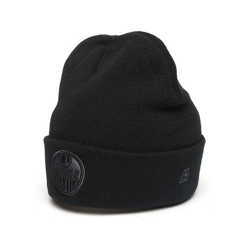 Шапка Edmonton Oilers с отворотом