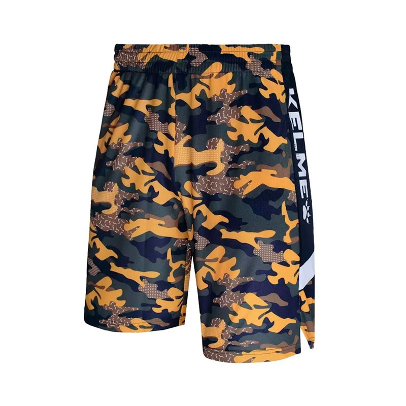 Шорты баскетбольные KELME MALLORCA жёлтый камуфляж